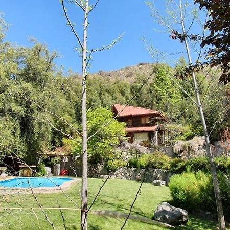 סאן חוזה דה מאייפו Casa De Montana Inmersa En Bosque Nativo מראה חיצוני תמונה