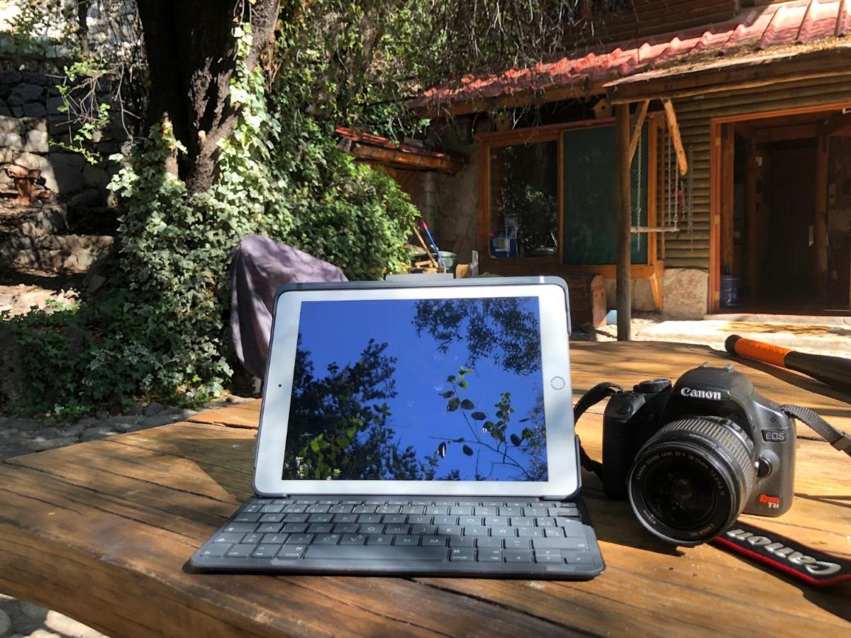 סאן חוזה דה מאייפו Casa De Montana Inmersa En Bosque Nativo מראה חיצוני תמונה